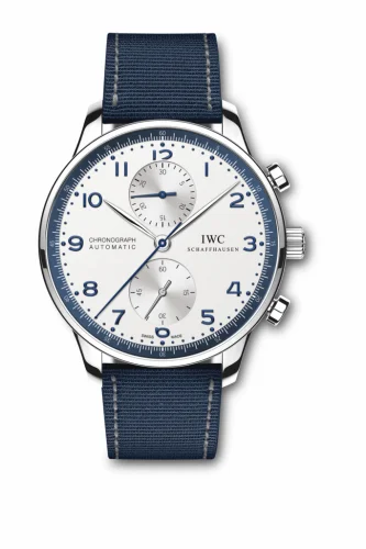 IWC Portuguese Chrono-Automatic Stainless Steel / Bucherer Blue IW3714-92 (IW371492)
